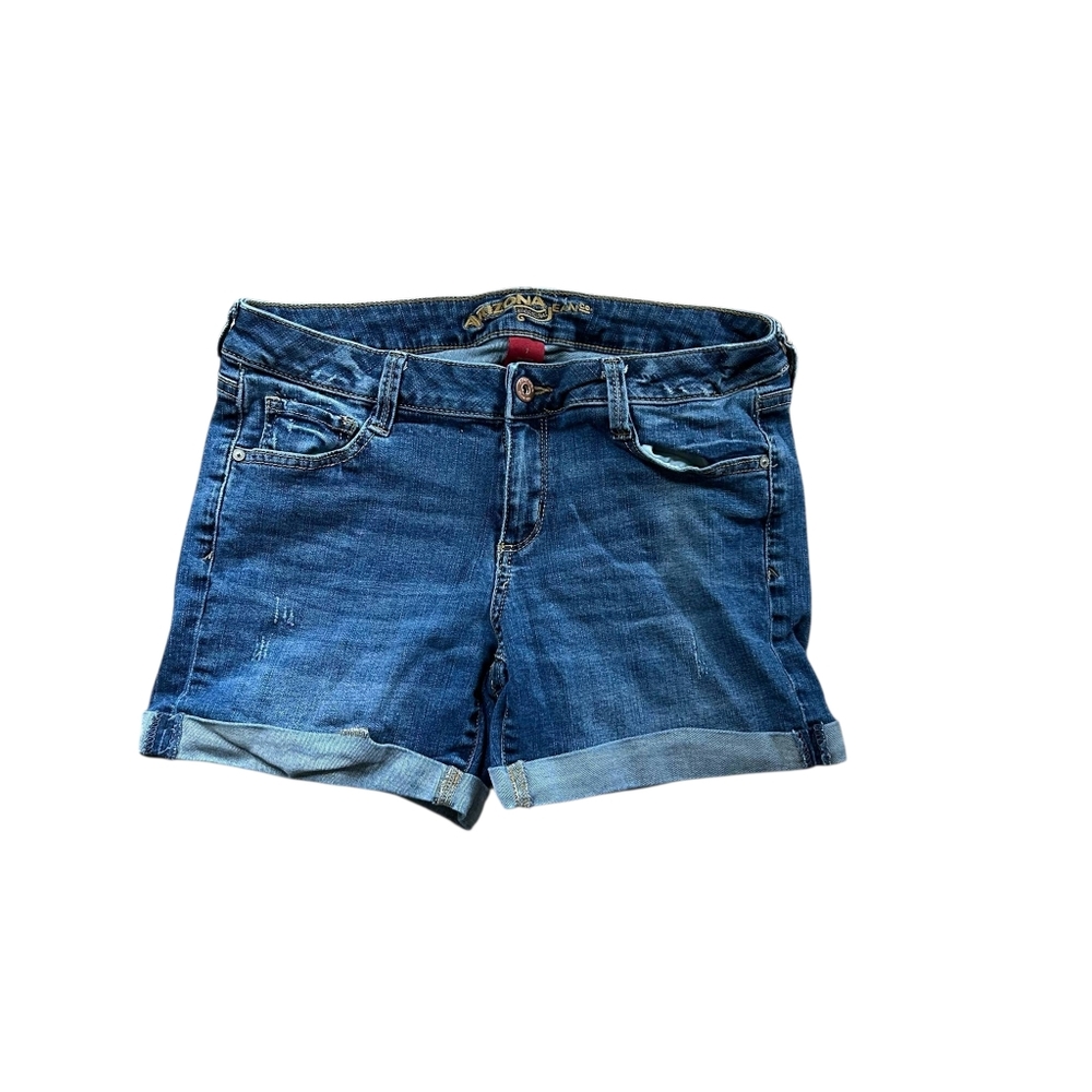 Arizona Jean Company Blue Denim Jean Shorts